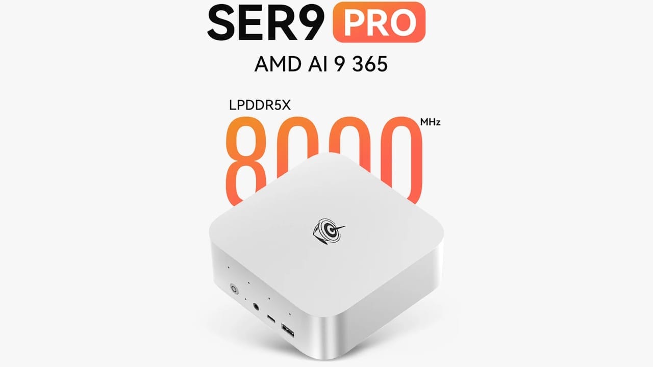 Beelink SER9 Pro AI Mini PC (AI 9 365)