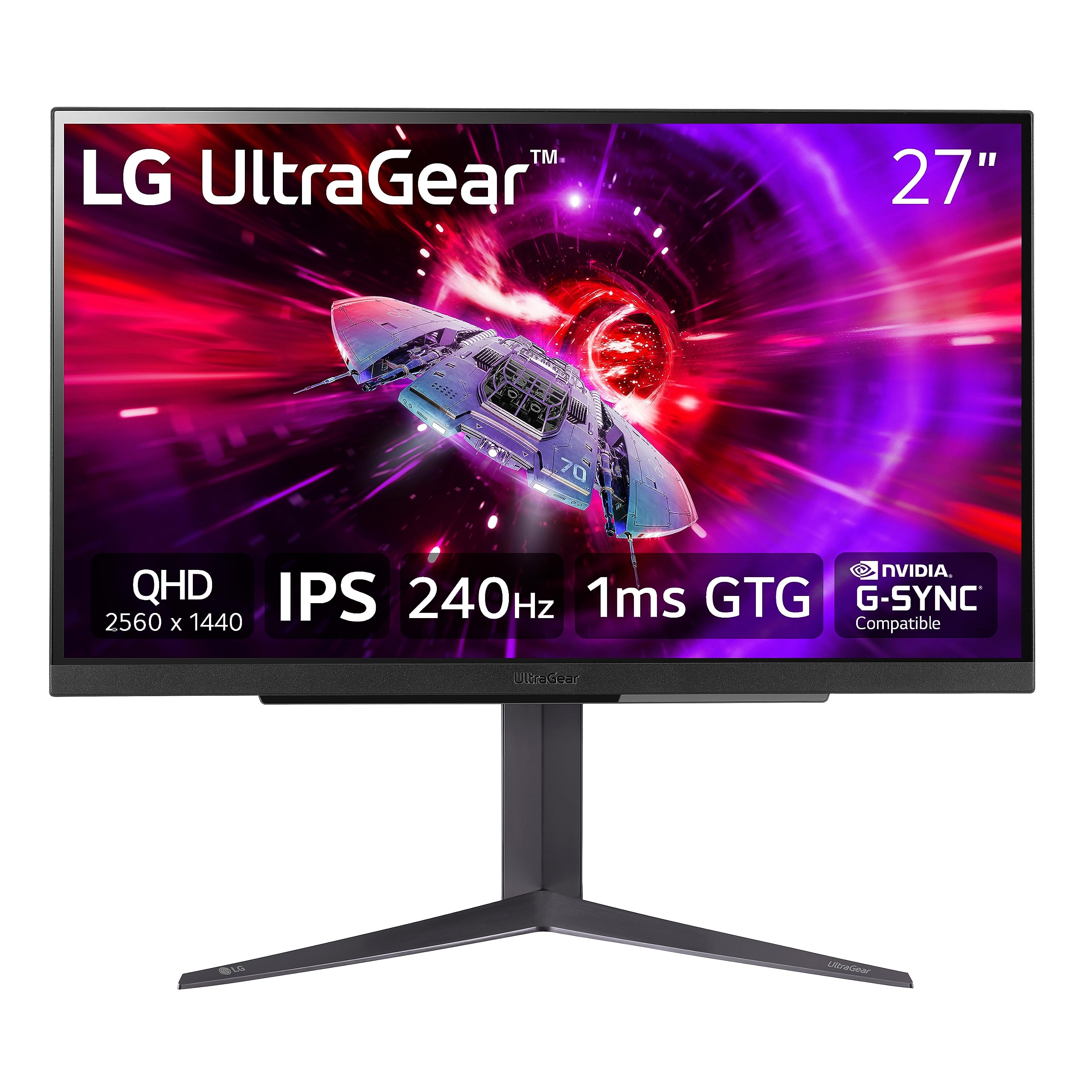 LG UltraGear 27" 1440p Gaming Monitor